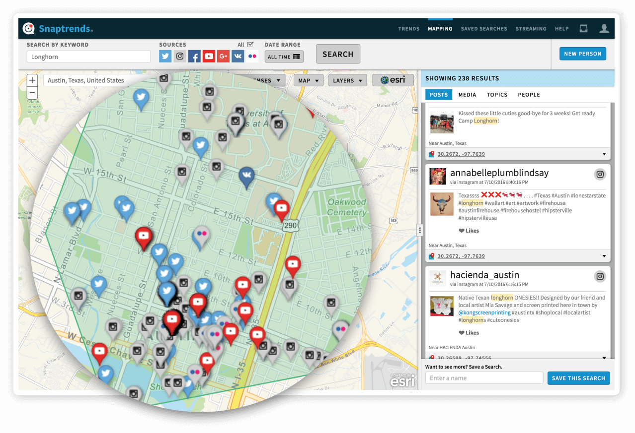 Ip Geofencing Geofencing — Social Media Insights through a Lens | Snaptrends